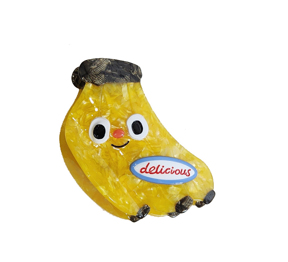 Delicious Banana Hair Claw