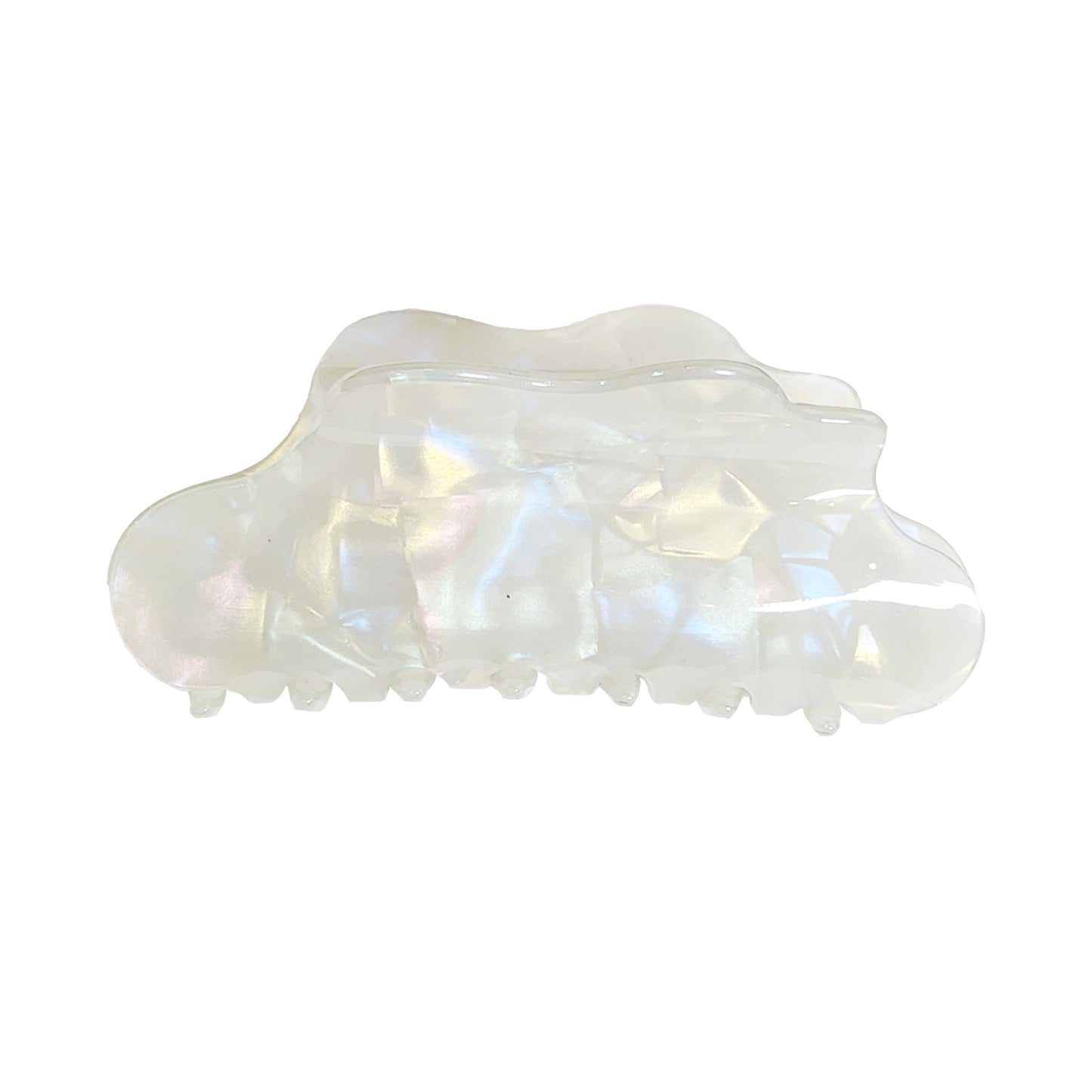 Pearly Cloud Hair Claw