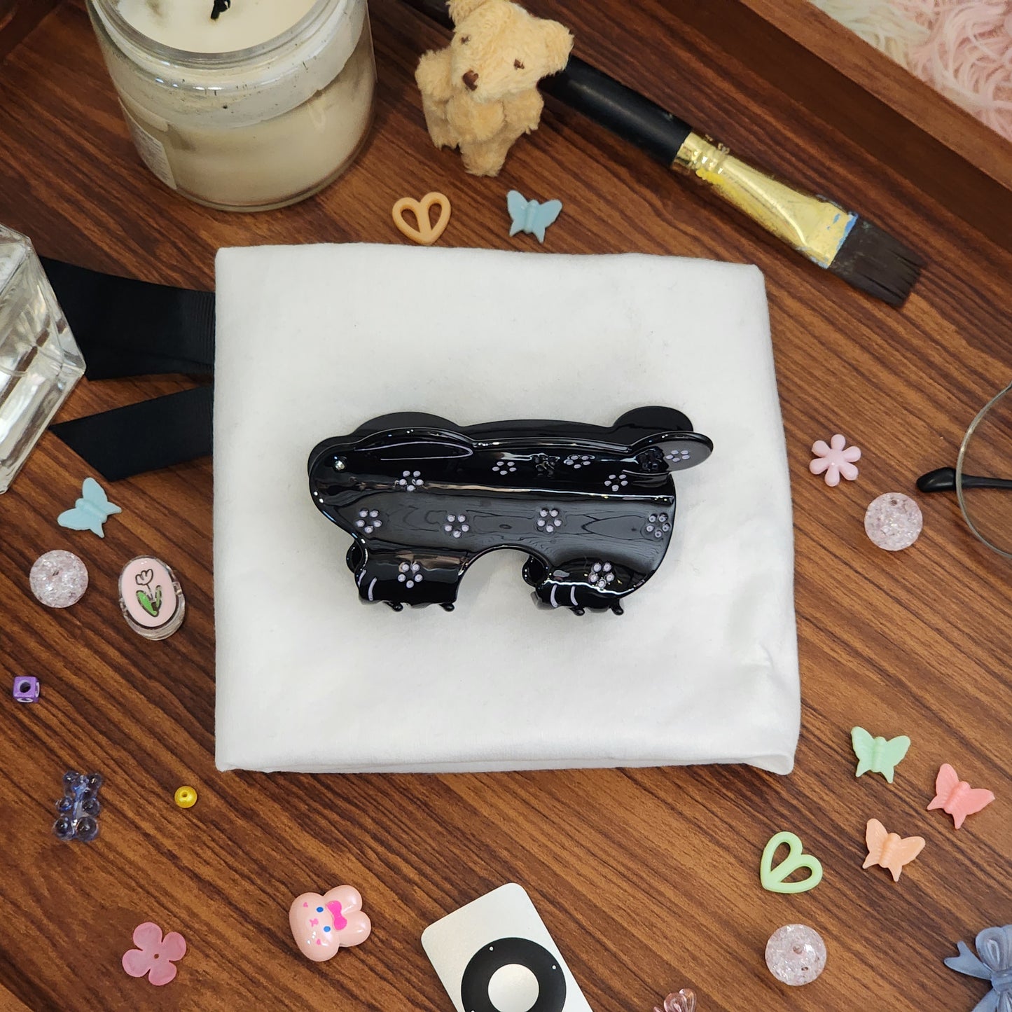 Cute Rabbit Hair Claw Clip