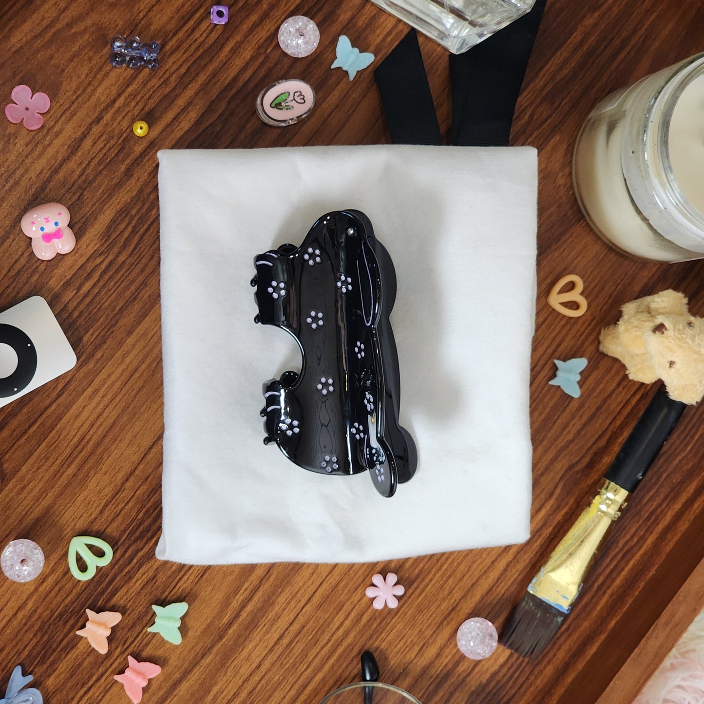 Cute Rabbit Hair Claw Clip