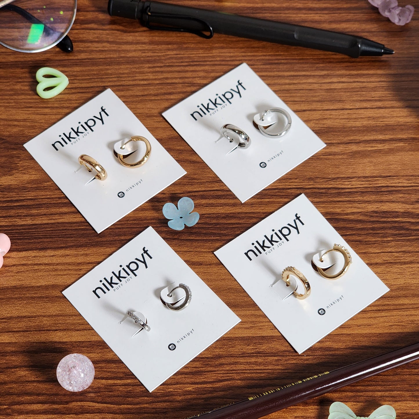 Round Earrings