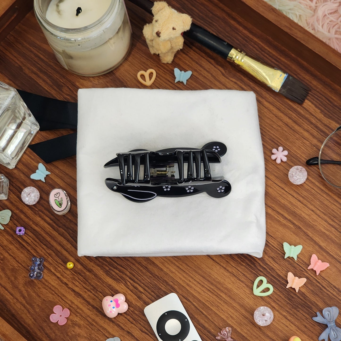 Cute Rabbit Hair Claw Clip