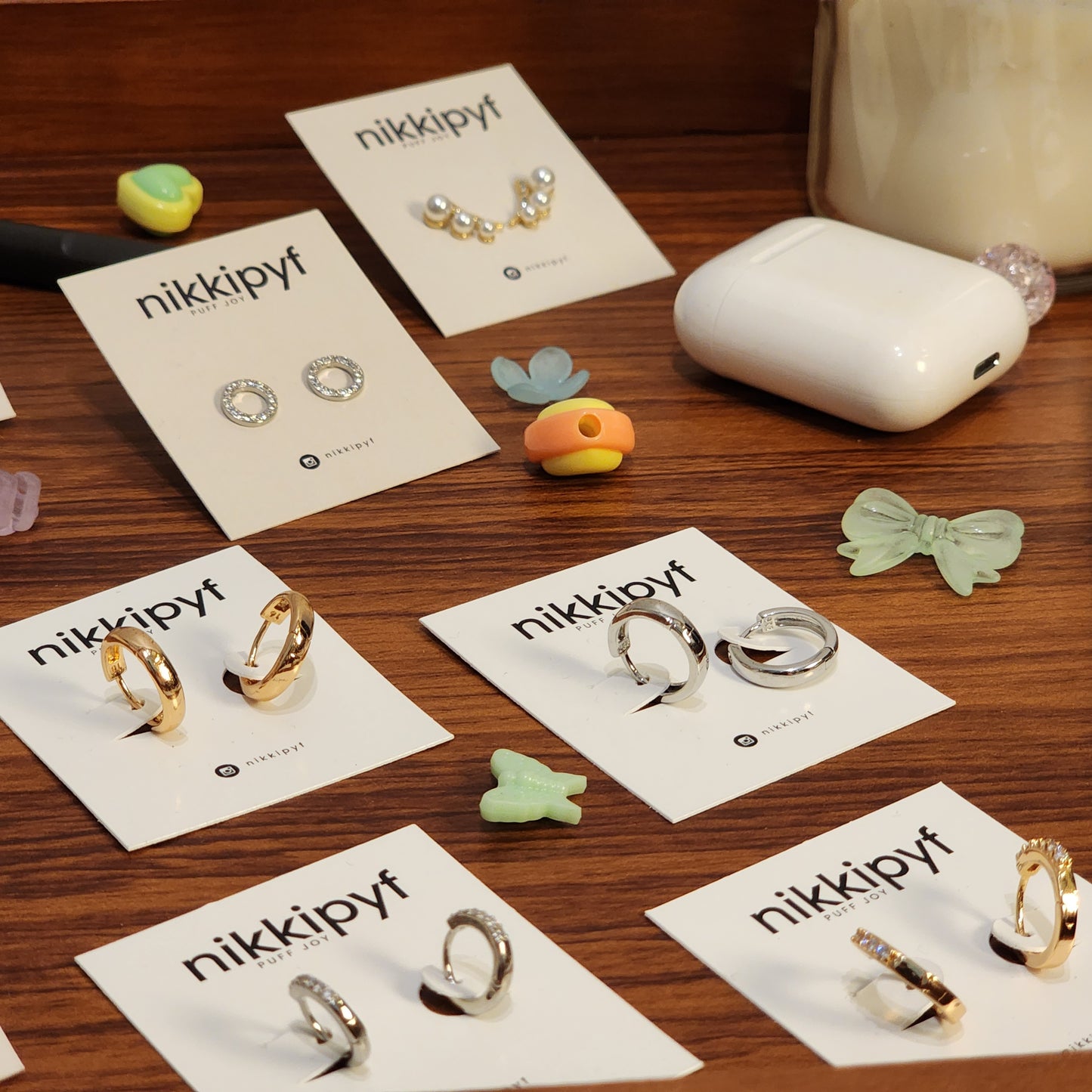 Round Earrings